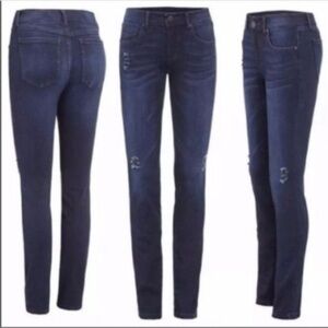 Cabi Destructed Curvy Skinny Jeans